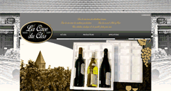 Desktop Screenshot of lacaveduclos.com