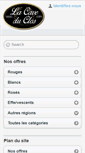 Mobile Screenshot of lacaveduclos.com