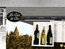 Tablet Screenshot of lacaveduclos.com